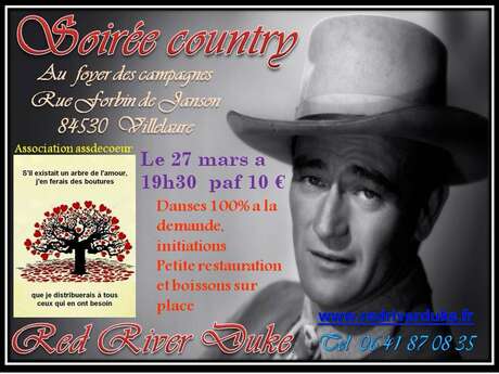 Soirée country à Villelaure