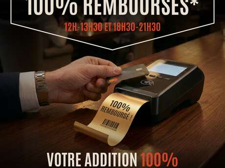 Addition 100% remboursée