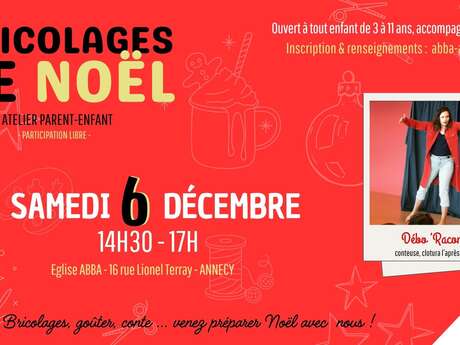 Atelier bricolage de Noël