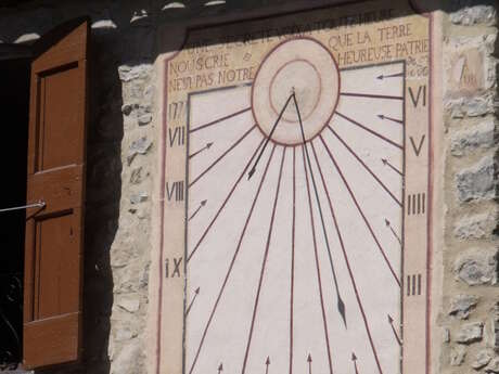 Cadran solaire de Montjay