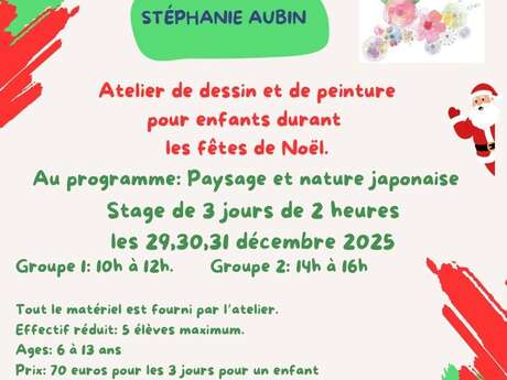 Creative arts workshops by Stéphanie Aubin