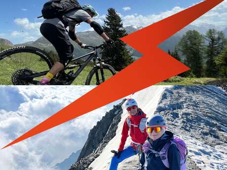 Combo ebike / Gletscher
