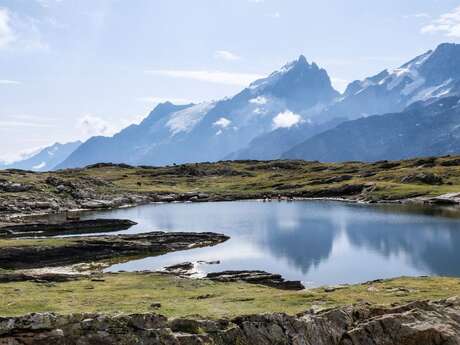 Lac Noir et lac Lérié depuis le Chazelet