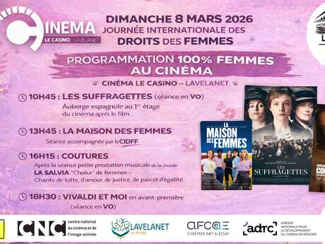 Journée internationale des droits des femmes : Programmation 100% femmes au cinéma