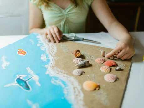 Atelier Tableau de sable - L'été à Beauséjour