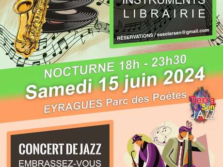 Terra Sun Jazz  "Embrassez-vous Quartet and guests"
