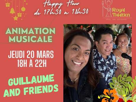 Guillaume Matarere & Friends in concert - Royal Tahitien