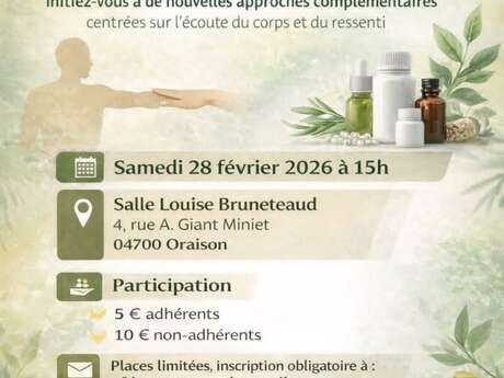 Conférence AFDC Géobiologie et gestion de la maladie