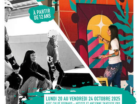 Stage "skate & paint" avec Session libre