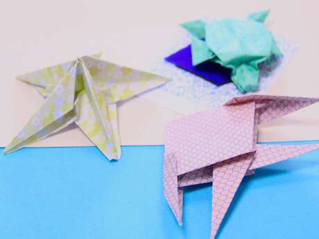 Origamis de la mer - atelier