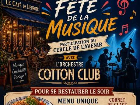 Repas concert : Couscous | Fête de la musique