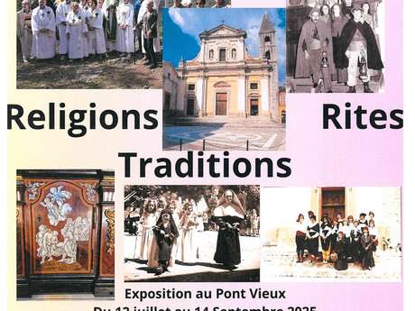 Ausstellung: "Riten, Religionen und Traditionen".