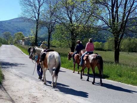 Le Ranch du Madres, randonnées équestres