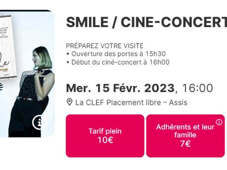 LA CLEF - Ciné concert Smile dès 3 ans