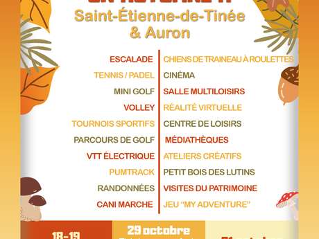 Autumn holidays in Auron