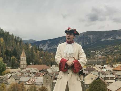 Visite guidée du fort de Savoie avec le capitaine Du Puy