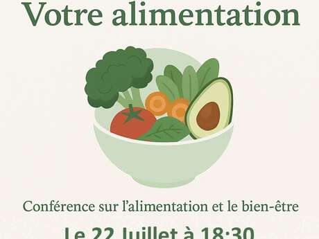Conférence santé, alimentation par Natu Ré