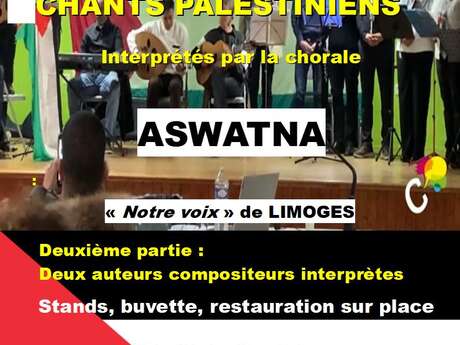 CONCERT POUR LA PALESTINE