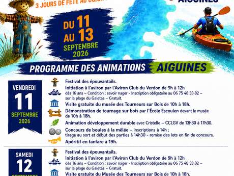 Aiguines fête le lac de Sainte-Croix