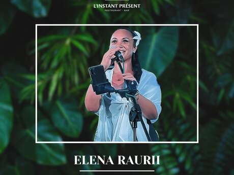 Elena Raurii en concert à l'Instant Présent