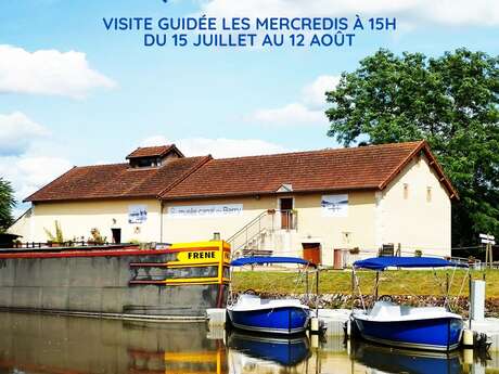 Visite guidée du musée du canal de Berry