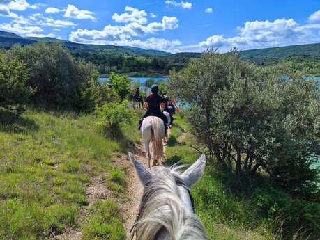 Balades et promenades à cheval avec L'Ecrin du Lac