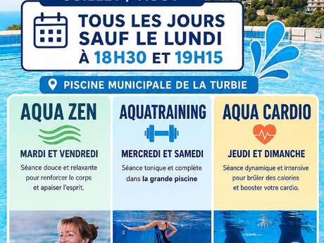 Aquagym à La Turbie