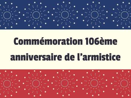 Commémoration 107ème anniversaire de l'Armistice
