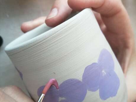 Atelier Initiation décor sur Céramique