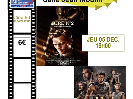 Cinéma à Ollioules : "Juré no. 2"