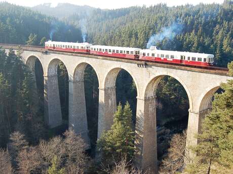Balade en train touristique dans le Haut-Forez