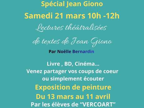 Café lecture de Jean Giono