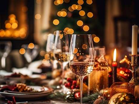 Menu de Noël à emporter au Brusco