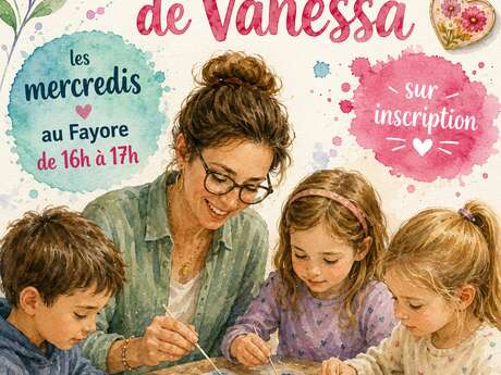 Atelier artistique de Vanessa