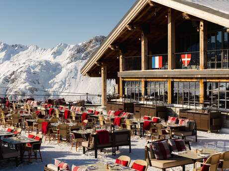 Restaurant of the Refuge de Solaise