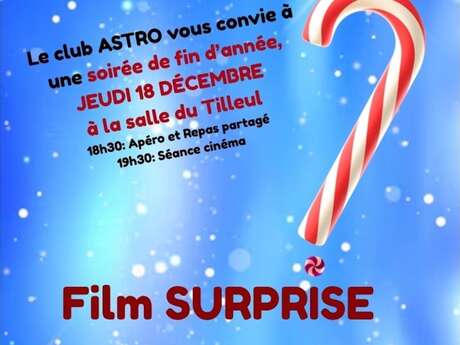 Soirée de fin d'année "Film surprise"