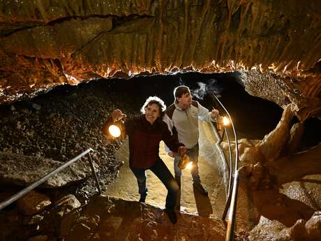 Grotte de Trabuc : La double visite, rallumez la flamme