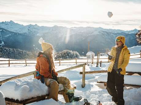 Snowshoeing at the Chioula ski resort