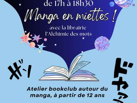 Atelier : Manga en miettes (à partir de 12 ans ) | Semaine du livre