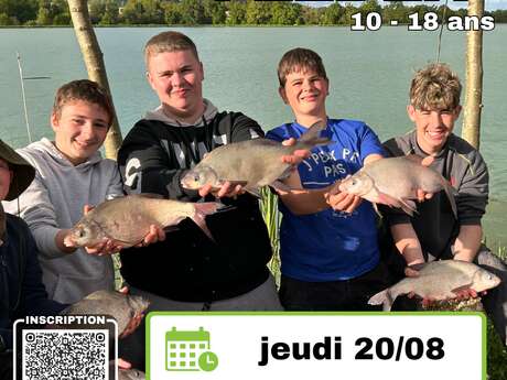 Stage de pêche Feeder -10/18 ans
