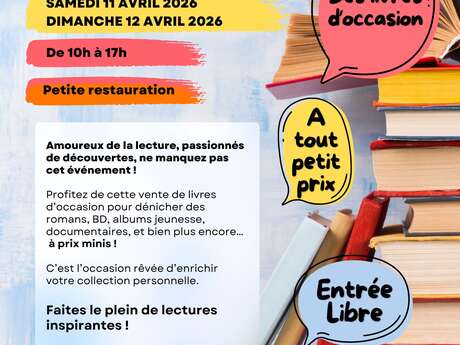 Vente de livres d'occasion à tout petit prix !