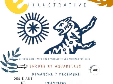 Stage d'aquarelle illustrative