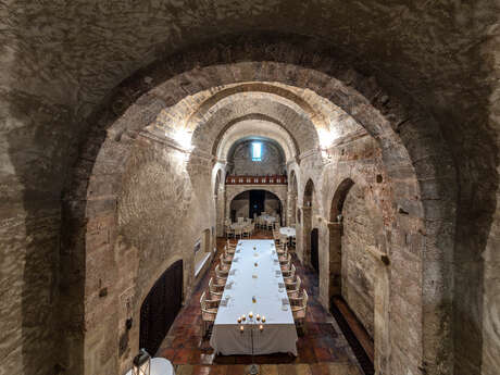 La table de l'Abbaye de Sainte Croix