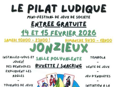 Mini-festival du jeux : Le Pilat Ludique