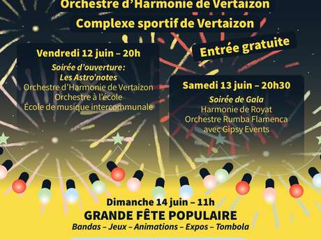 145 e anniversaire de l'Orchestre des Enfants de Vertaizon