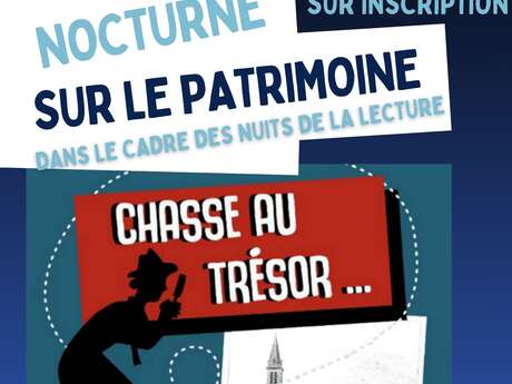 Nuits de la lecture - Jeu de piste familial sur le patrimoine Le 24 janv 2025