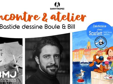 Meeting & workshop: Jean Bastide draws Boule & Bill