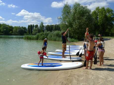 Sortie stand up paddle sur le Guiers