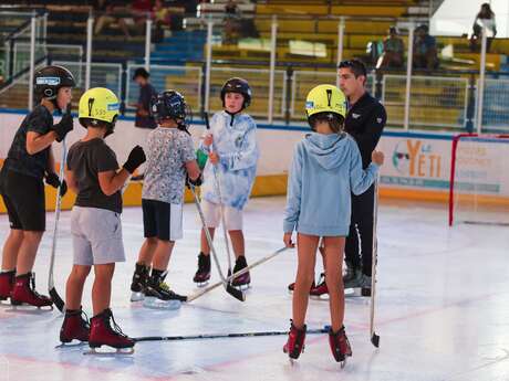 Défi givré initiation hockey sur glace