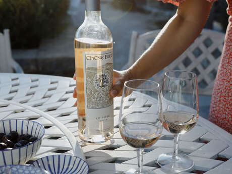 Apéro Bleu in de Chêne Bleu